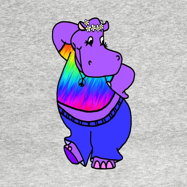 Hippie Hippo by imphavok